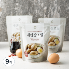 풍요한아침 계란장조림 옛날간장맛, 400g, 9개