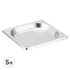 발룬피니 강화 스텐 바트 보관용기, 단품, 5개