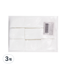 愛上化妝棉凝膠擦拭器, 白色, 3個