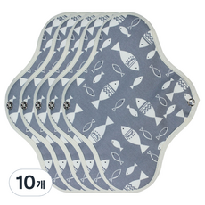 Weasley 棉衛生棉 迷彩灰, 中型, 1入, 10個