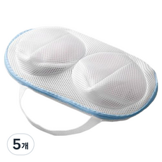모던모어 3D 브래지어 세탁망, 블루, 5개