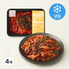 요리락 파김치가 한웅큼 들어간 한돈 제육불고기 (냉동), 500g, 4개