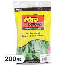 Neo LOONS 13cm 圓形氣球, 珍珠萊姆綠, 200入