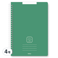 陽地社 活頁筆記本 大 6號, 4個, 隨機出貨