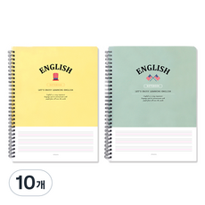 misoro 3000 英文線圈筆記本 2403, 10個, 隨機出貨