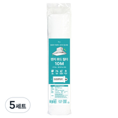 나무이야기 렌지 후드 필터 + 자석 8p + 벨크로10p 세트, 5세트