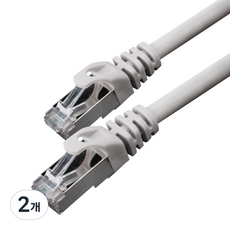 Kalron CAT 7 網路線, 灰色, 2個, 2m