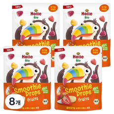 홀레 유기농 스무디 동결건조칩 프룻, 15g, 8개