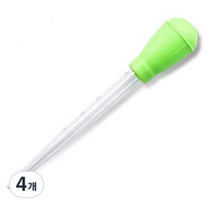 플라스틱 스포이드 50ml, 4개