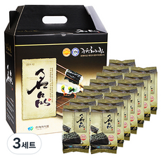 광천해저김 명품 선물세트 3호 15g 15봉, 3세트
