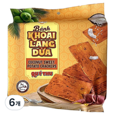 꾸이투 코코넛 고구마 크레커, 125g, 6개