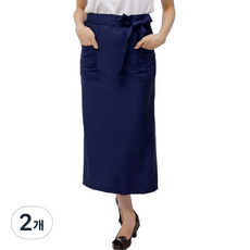 SF時尚基本腰圍裙 AE19 L, 海軍藍, 2個