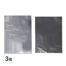 PE塑膠袋 2.2kg 30 x 25cm - 耐用防潮好收納 居家必備, 1入, 3包