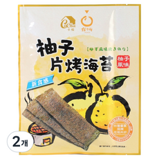 Kacha 海苔脆片 柚子味, 2個, 32g