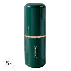 帶生活奢華旅行牙刷盒立方綠, 5個