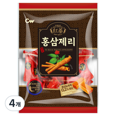 CW 紅蔘果凍, 4個, 350g