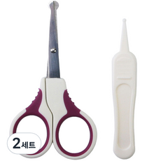 babybear 幼兒指甲剪 + 幼兒鑷子, 混色, 2組