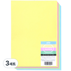 코멧 4컬러 색지 240p 세트 90g, 3세트