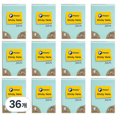 Sticky Note Printec 自黏便條紙 5176B, 粉藍色, 36個, 100張