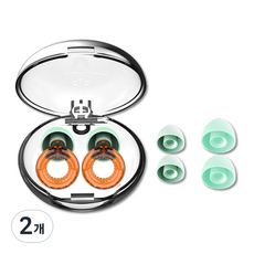 스카위즈 원형 실리콘 이어플러그 2호, 2개, 1개입