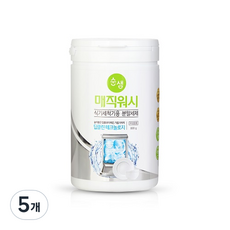 순샘 매직워시 식기세척기용 분말세제, 800g, 5개