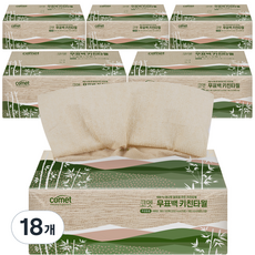 comet 抽取式無漂白天然紙漿廚房紙巾, 100張, 18個