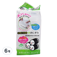 KOKUBO 小久保 KOKUBO 一口大小飯糰模具 3格, 透明, 6個