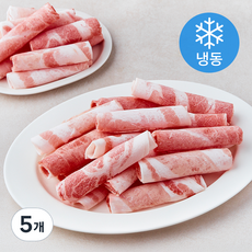 간편구이 수입 왕목살 목전지 돌돌말이 (냉동), 5개, 800g