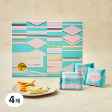 삼립 골든모먼츠 소금 앤 우유 크림 랑드샤, 9g, 4개, 15개입