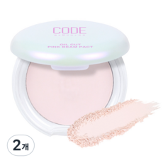 Code Glokolor 油切粉紅光束粉餅 8g, 2個, 單色
