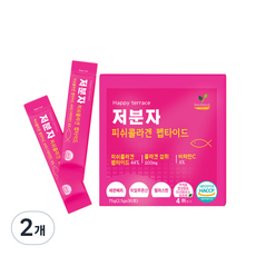해피테라스 저분자 피쉬 콜라겐 펩타이드 30p, 2개, 75g