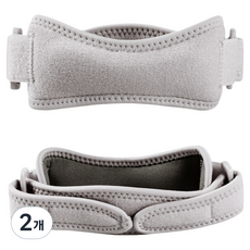 Herbzen 慢跑自行車防護減震護墊 白色 內部矽膠帶 雙向, 2個