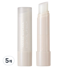 네이처리퍼블릭 에센셜 립밤, 5개, 3.2g, 02허브