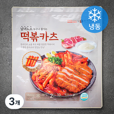 푸드어셈블 맛집키트 유미 떡볶카츠 밀키트 2인분 (냉동), 560g, 3개