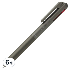 Pentel 飛龍文具 Calme 3色原子筆 0.7mm BXAC37D, 卡其色, 6個