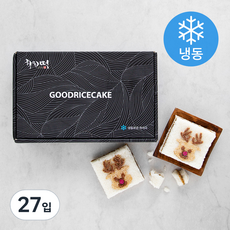 착한떡 루돌프꿀백설기 (냉동), 90g, 9개입, 3개