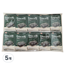 해저식품 광천해저재래김 20p, 80g, 5개