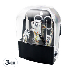 세븐스타 전사 사각 손톱깎이 세트, 8p, 3세트