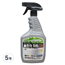 원샷솔브코리아 울트라 파워 세척제 클리너, 1L, 5개