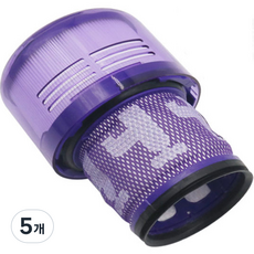 누심비 다이슨 무선청소기 V12 슬림 호환 포스트 필터, 5개