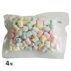B Home Baking 迷你棉花糖 130入, 4個, 100g