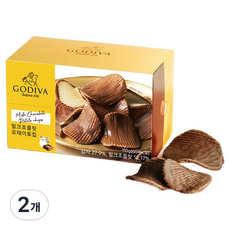 고디바 밀크 초콜릿 포테이토 칩, 2개, 110g
