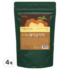 푸드버킷 유기농 돼지감자차, 120g, 1개입, 4개