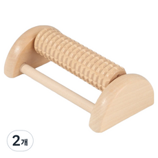 Soul Rich 療癒心情原木腳底按摩器 A款, 2個, 混色