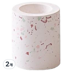 Celliving 現代珪藻土牙刷架, 2個, 粉紅色