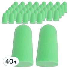 DK ONE 漂亮防噪音耳塞 薄荷B 1.4 x 2.8 cm, 40個, 2入