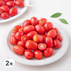 지구한컵 푸드팩토리 방울토마토, 2개, 1kg