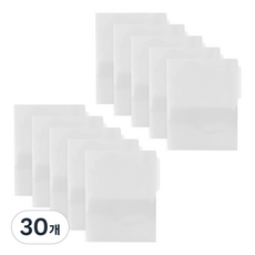 雙口袋文件夾 02 A4, 30個, 白色