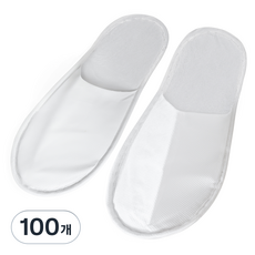 Tamsaa 拋棄式拖鞋, 白色, 100個