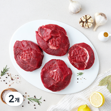 한우 사태 덩어리 1+등급 찜 / 장조림용 (냉장), 2개, 1kg